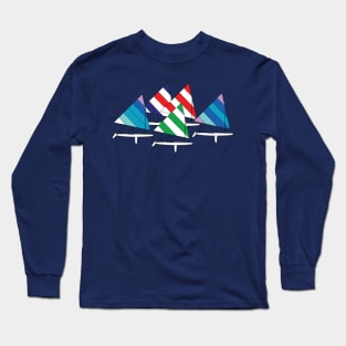 Sunfish Sailboats Racing Long Sleeve T-Shirt